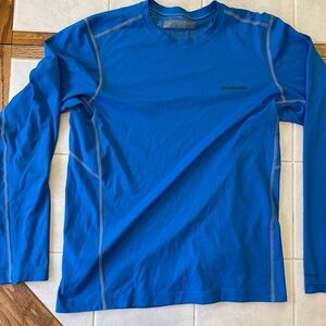 Columbia Blue Long Sleeve Shirt